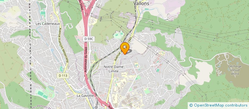 localisation de l'entreprise MADAME CAROLINE CHAMBON à SEPTEMES-LES-VALLONS