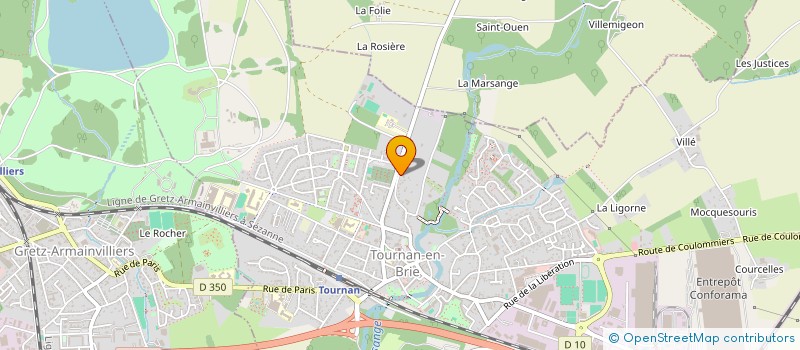 localisation de l'entreprise MADAME CAROLINE CHAMPENOIS  TOURNAN-EN-BRIE