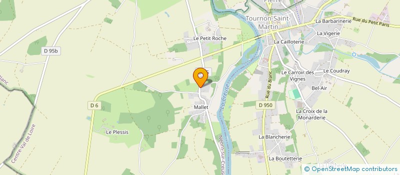 localisation de l'entreprise MADAME CAROLINE CHAMPION à NEONS-SUR-CREUSE