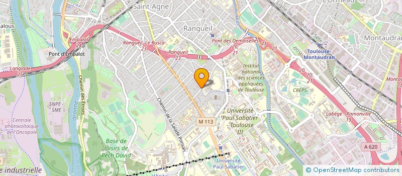 localisation de l'entreprise MADAME CAROLINE CHAMPOIX à TOULOUSE