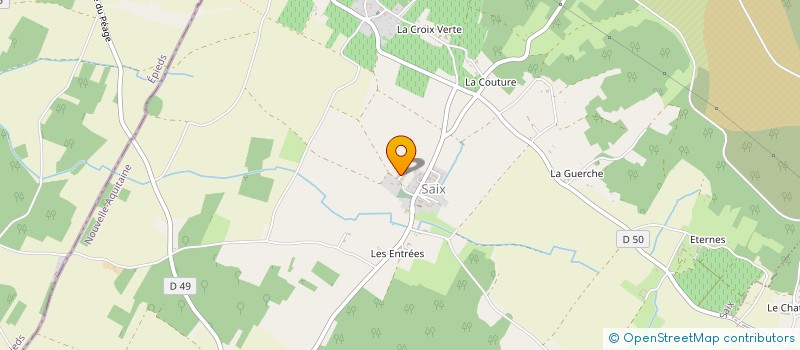 localisation de l'entreprise MADAME CAROLINE CHANUT  SAIX