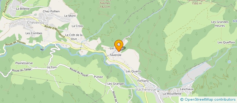 localisation de l'entreprise MADAME CAROLINE CHARDEL  VACHERESSE