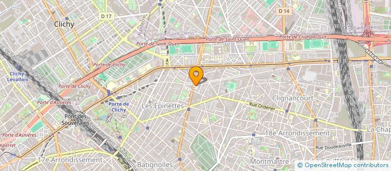 localisation de l'entreprise MADAME CAROLINE CHARLEMAGNE  PARIS