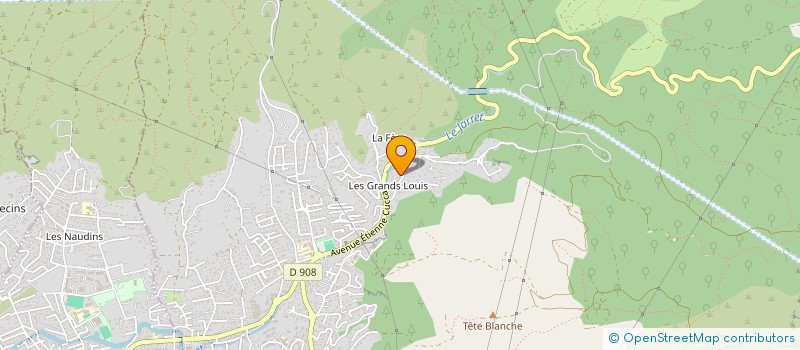 localisation de l'entreprise MADAME CAROLINE CHARLES  ALLAUCH