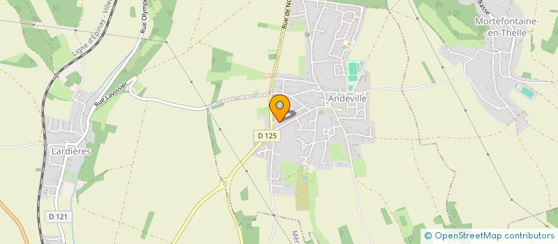 localisation de l'entreprise MADAME CAROLINE CHARLET  ANDEVILLE