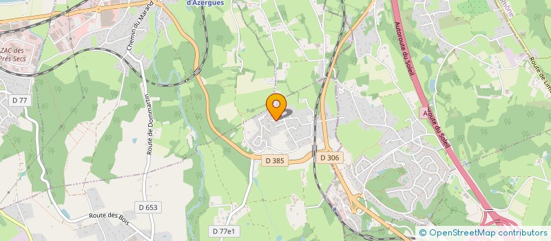 localisation de l'entreprise MADAME CAROLINE CHARPENTIER à DOMMARTIN