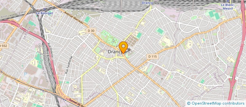 localisation de l'entreprise MADAME CAROLINE CHARPENTIER  DRANCY