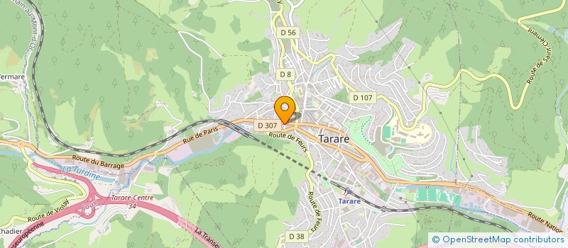 localisation de l'entreprise MADAME CAROLINE CHATELARD  TARARE