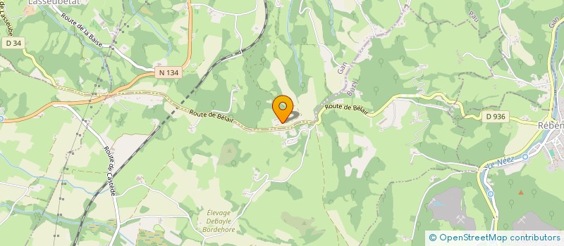 localisation de l'entreprise MADAME CAROLINE CHAUDET  GAN