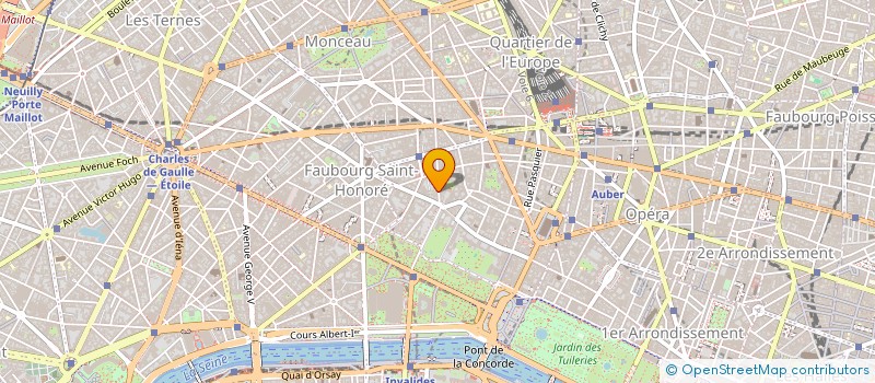 localisation de l'entreprise MADAME CAROLINE CHAUVEAU  PARIS