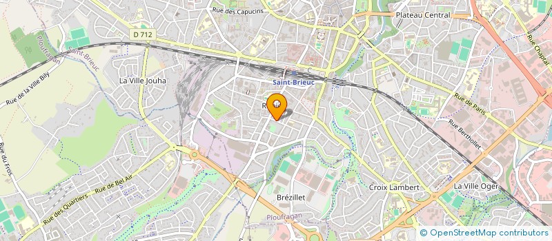 localisation de l'entreprise MADAME CAROLINE CHAUVEL à SAINT-BRIEUC