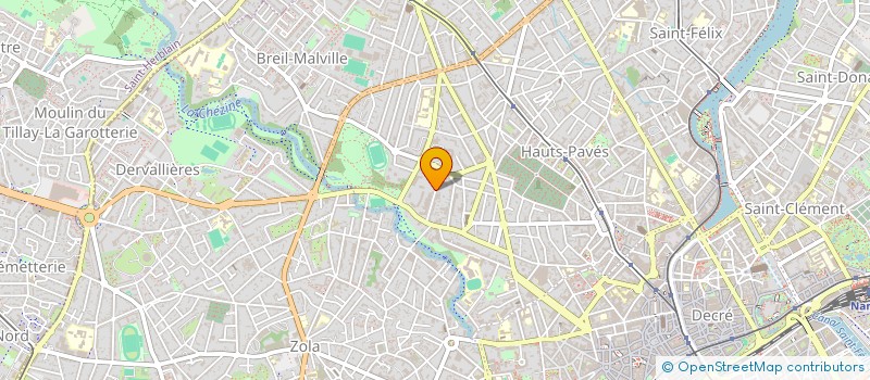localisation de l'entreprise MADAME CAROLINE CHAUVET à NANTES
