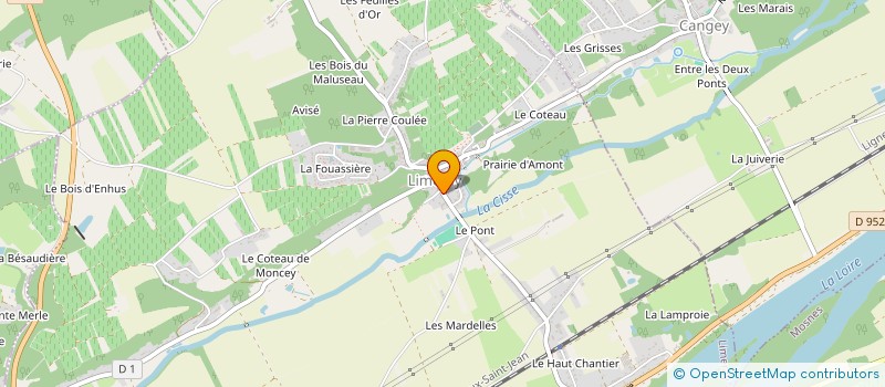 localisation de l'entreprise MADAME CAROLINE CHESNEAU  LIMERAY