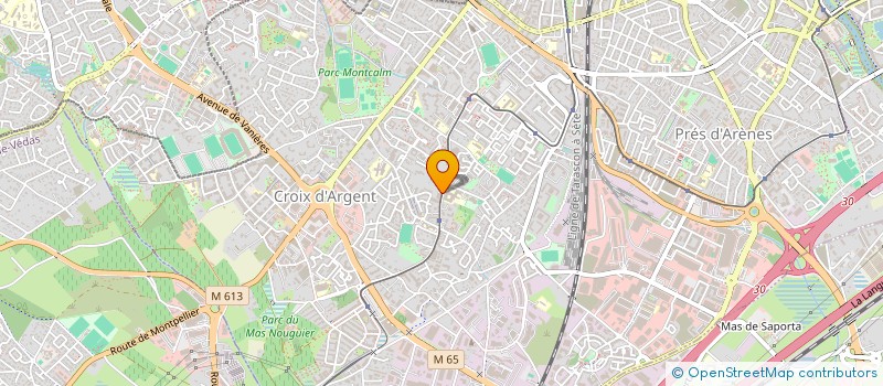 localisation de l'entreprise MADAME CAROLINE CHETAIL à MONTPELLIER