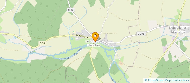 localisation de l'entreprise MADAME CAROLINE CHEVAL  LA ROMAINE