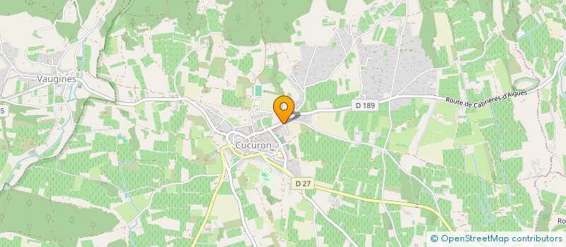 localisation de l'entreprise MADAME CAROLINE CHEVALLEREAU  CUCURON