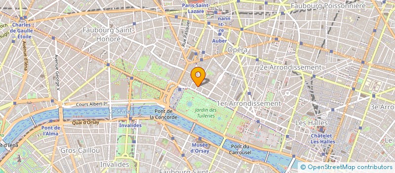 localisation de l'entreprise MADAME CAROLINE CHEVAUCHERIE  PARIS