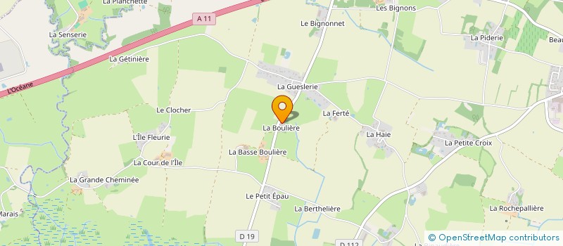 localisation de l'entreprise MADAME CAROLINE CHEVILLARD à VAIR-SUR-LOIRE
