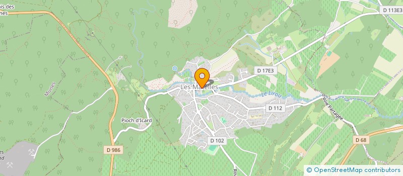 localisation de l'entreprise MADAME CAROLINE CHIPOTEL  LES MATELLES