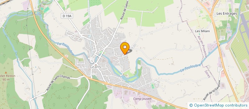 localisation de l'entreprise MADAME CAROLINE CHOUQUET-STRINGER  GRANS