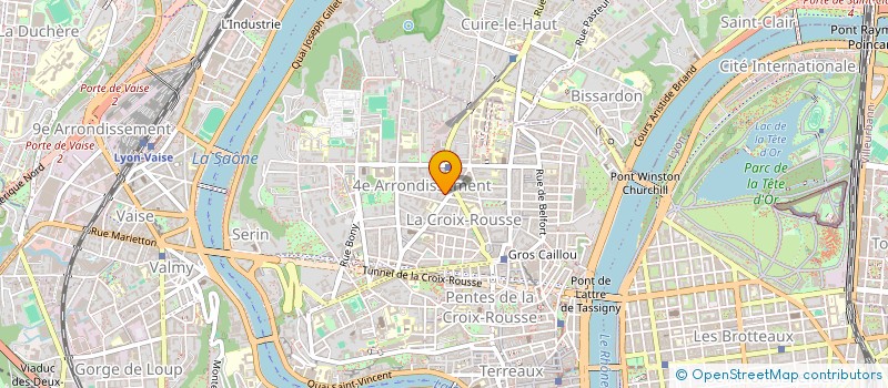 localisation de l'entreprise MADAME CAROLINE CHRISTOPHE à LYON