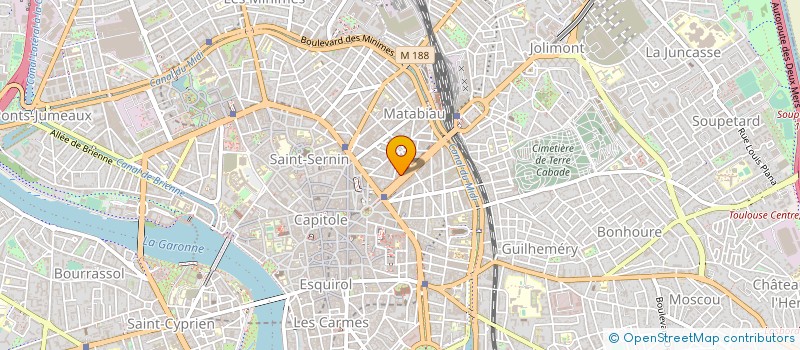 localisation de l'entreprise MADAME CAROLINE CLAUS à TOULOUSE