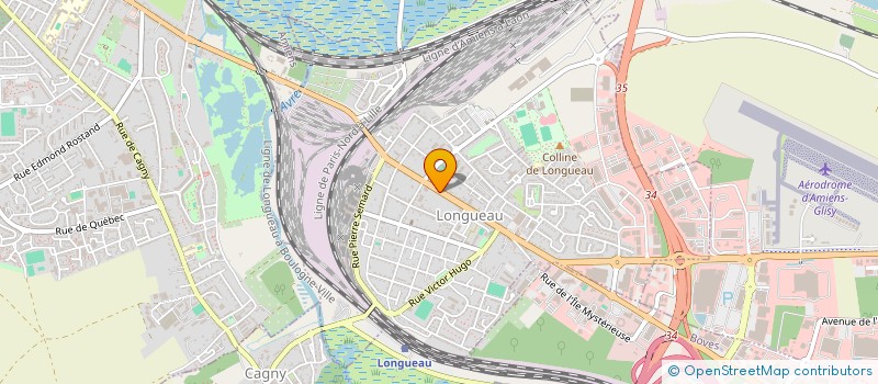 localisation de l'entreprise MADAME CAROLINE CLEMENT  AMIENS