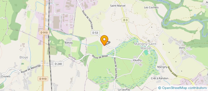 localisation de l'entreprise MADAME CAROLINE COLINEAU  MARIGNY-SAINT-MARCEL