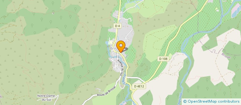 localisation de l'entreprise MADAME CAROLINE CONTRERAS  BRISSAC