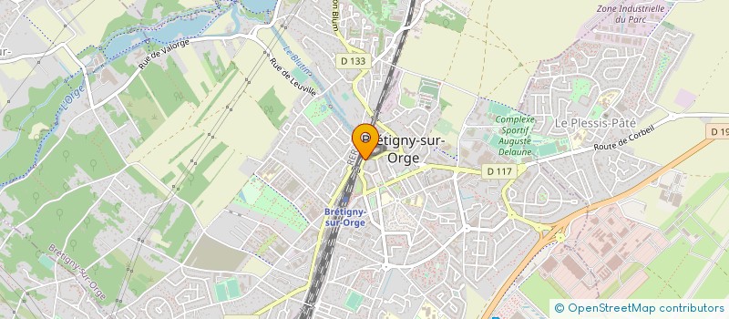 localisation de l'entreprise MADAME CAROLINE COQUIN à BRETIGNY-SUR-ORGE