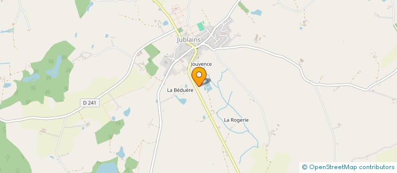 localisation de l'entreprise MADAME CAROLINE CORBEAU à JUBLAINS