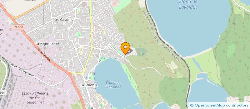 localisation de l'entreprise MADAME CAROLINE CORREA  FOS-SUR-MER