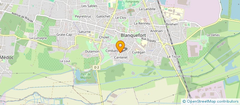 localisation de l'entreprise MADAME CAROLINE CORROTTE à BLANQUEFORT