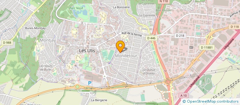 localisation de l'entreprise MADAME CAROLINE CORTIAL à ORSAY