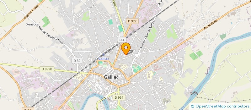 localisation de l'entreprise MADAME CAROLINE COSTE  GAILLAC