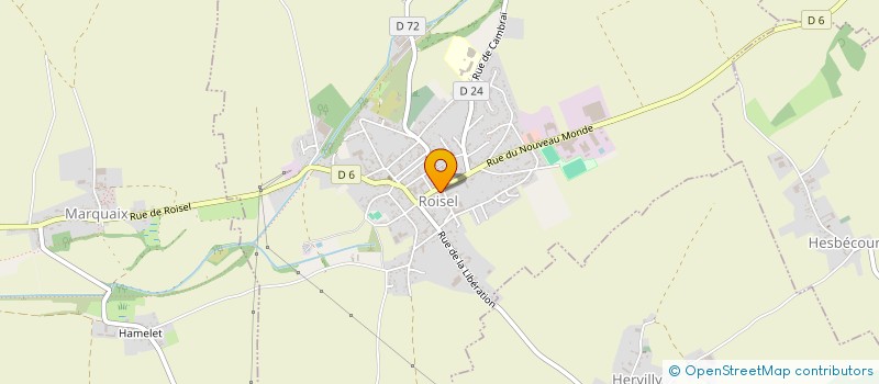 localisation de l'entreprise MADAME CAROLINE COTTERET à PERONNE