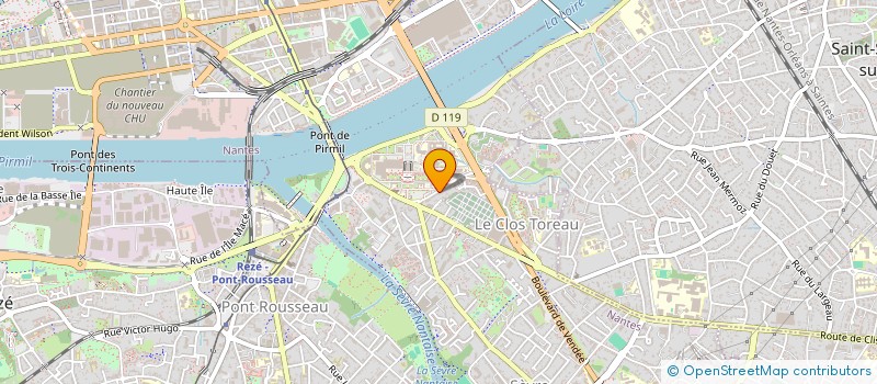 localisation de l'entreprise MADAME CAROLINE COUERRE à NANTES