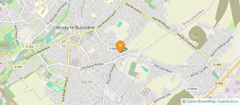 localisation de l'entreprise MADAME CAROLINE COUTEAU à ARRAS