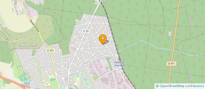 localisation de l'entreprise MADAME CAROLINE COUTURIER  OZOIR-LA-FERRIERE