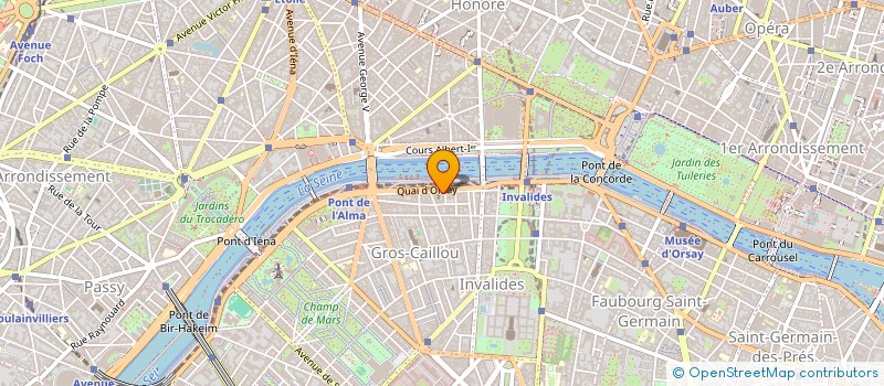 localisation de l'entreprise MADAME CAROLINE CREPIN  PARIS