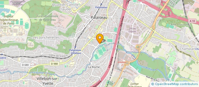 localisation de l'entreprise MADAME CAROLINE CULAND à PALAISEAU