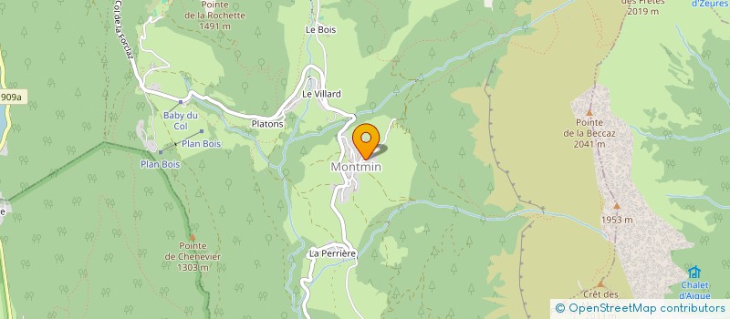 localisation de l'entreprise MADAME CAROLINE CURT CAVENS  TALLOIRES-MONTMIN