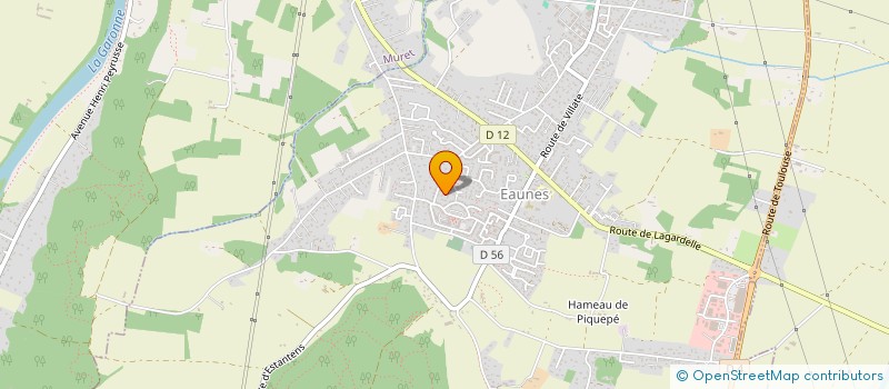 localisation de l'entreprise MADAME CAROLINE DANGLA à EAUNES