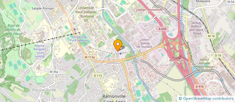 localisation de l'entreprise MADAME CAROLINE DANTEN à TOULOUSE