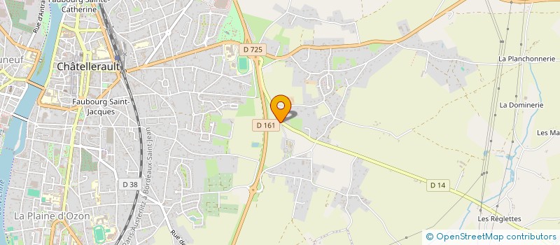 localisation de l'entreprise MADAME CAROLINE DASNOY  CHATELLERAULT