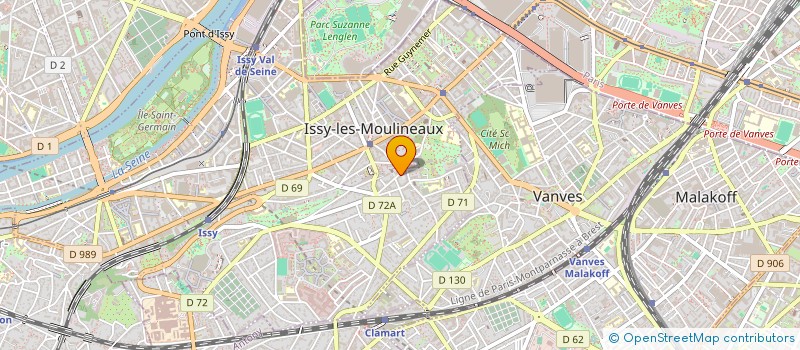 localisation de l'entreprise MADAME CAROLINE DAUBLAIN à ISSY-LES-MOULINEAUX
