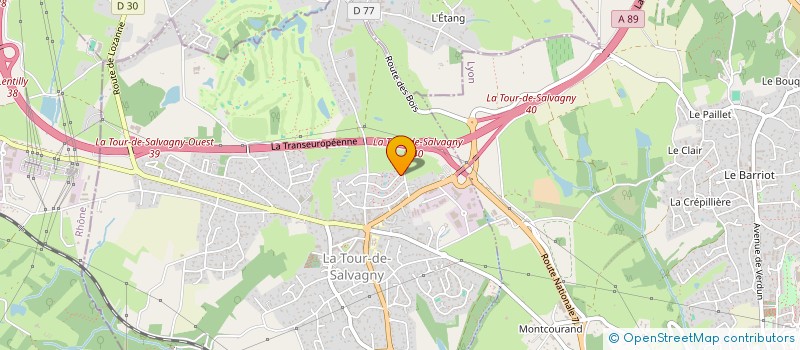 localisation de l'entreprise MADAME CAROLINE DAVRON  CIVRIEUX-D'AZERGUES