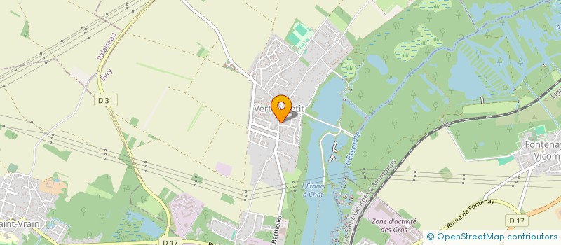 localisation de l'entreprise MADAME CAROLINE DE ARAUJO FERNANDES  VERT-LE-PETIT