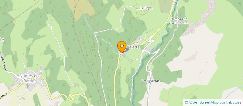 localisation de l'entreprise MADAME CAROLINE DE BEAUCORPS  LA VALETTE