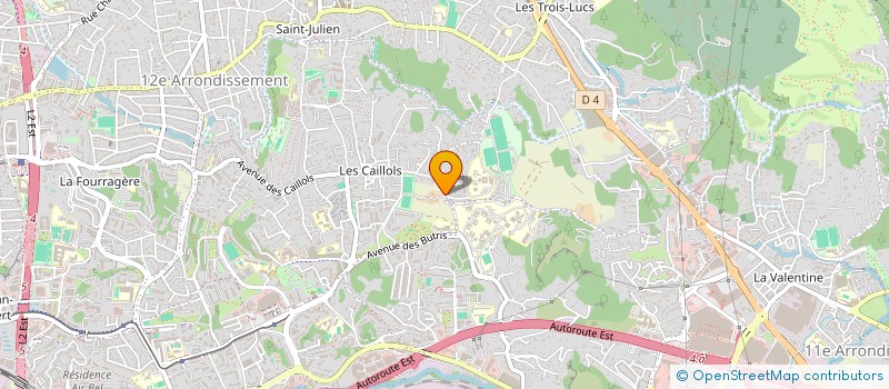 localisation de l'entreprise MADAME CAROLINE DE LEPERVANCHE à NICE